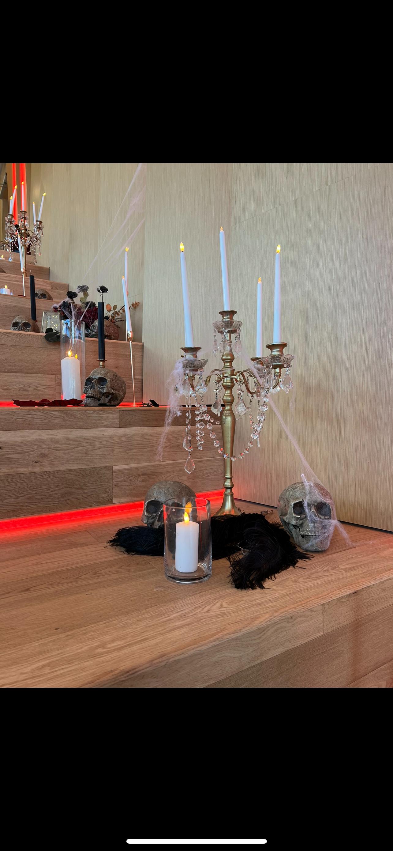 Elegant Gold Candelabra