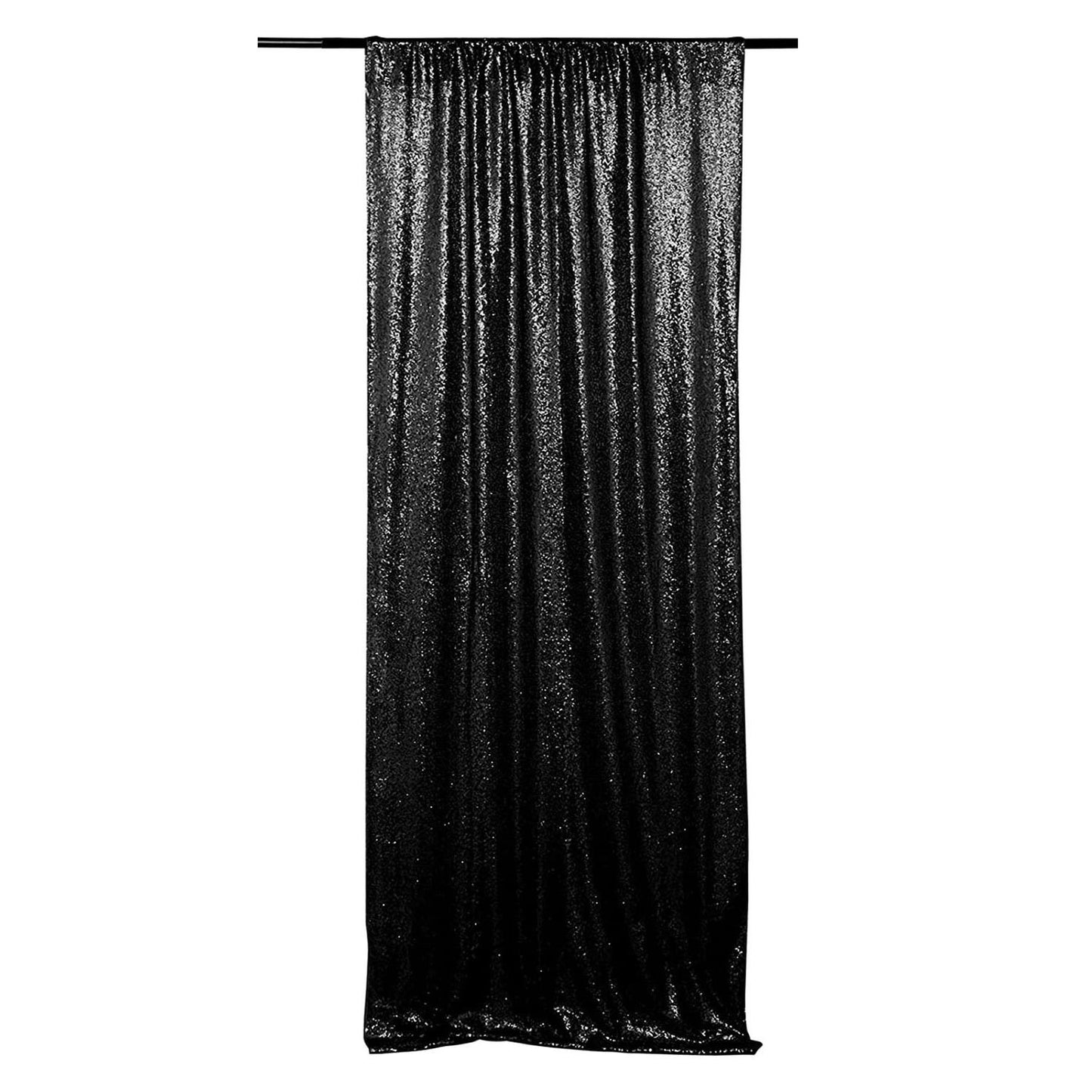 Black Sequin Backdrop