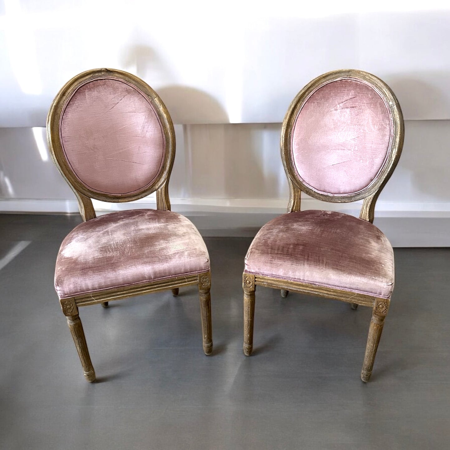 Pink Crown Louis Chair
