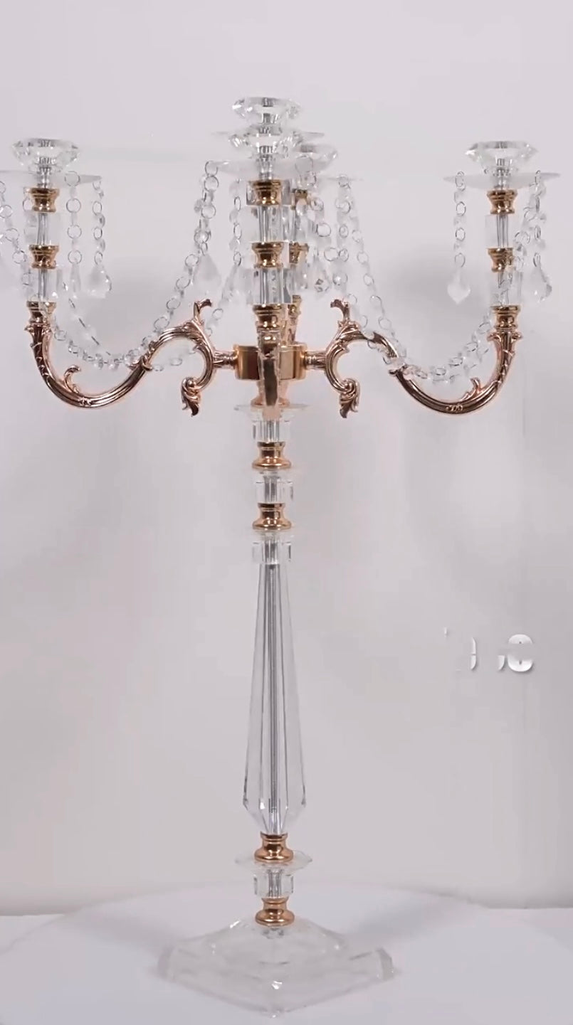 Gold Gloss Candelabra
