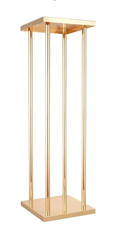 Gold Gloss Geometric Stand-Narrow