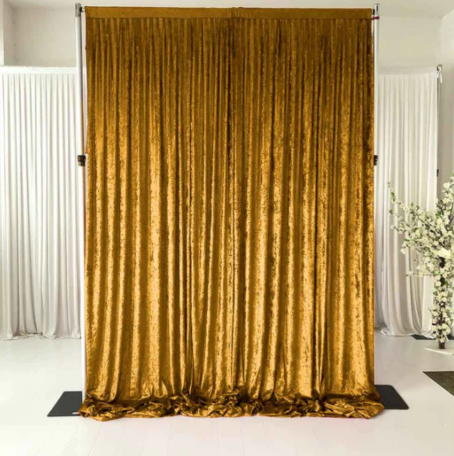 Gold Velvet Backdrop