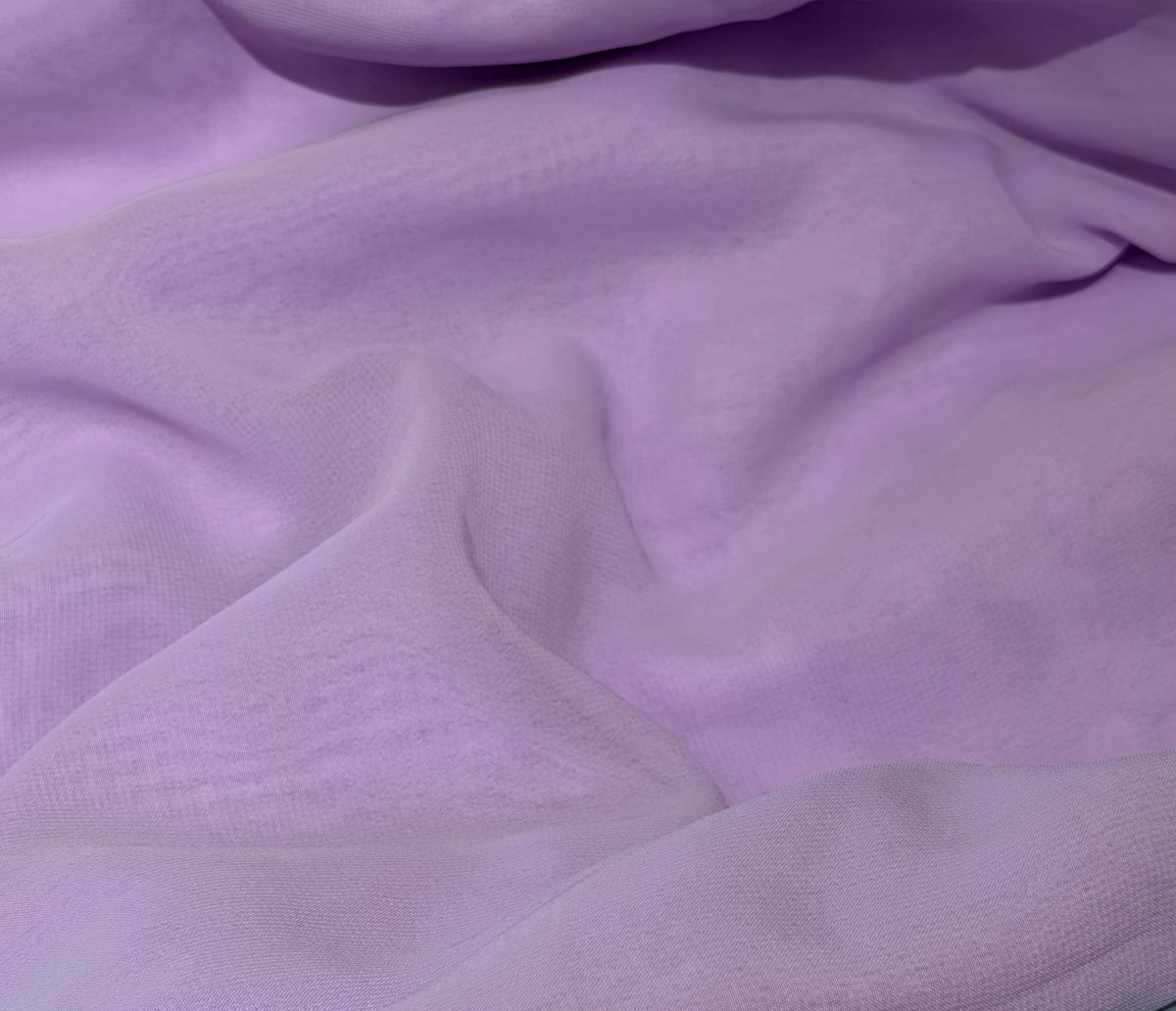 Lavender Chiffon Drape