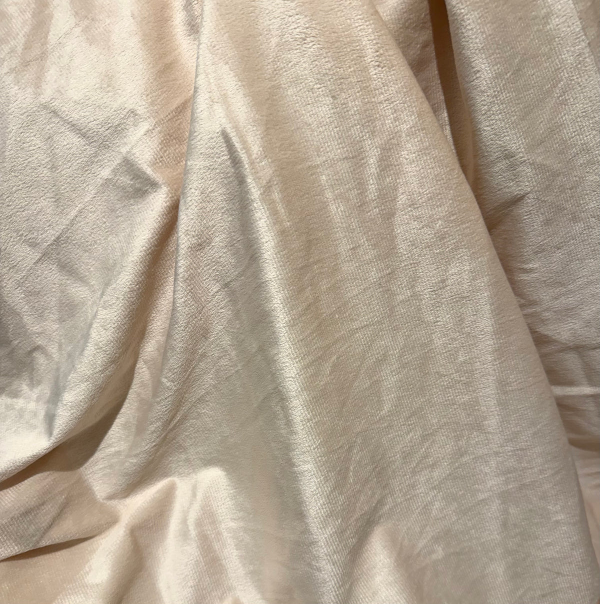 Champagne Velvet Drape