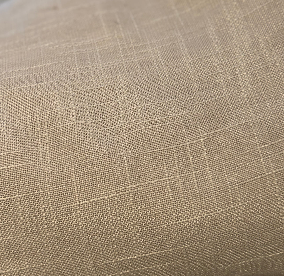 Taupe Panama Linen Tablecloth