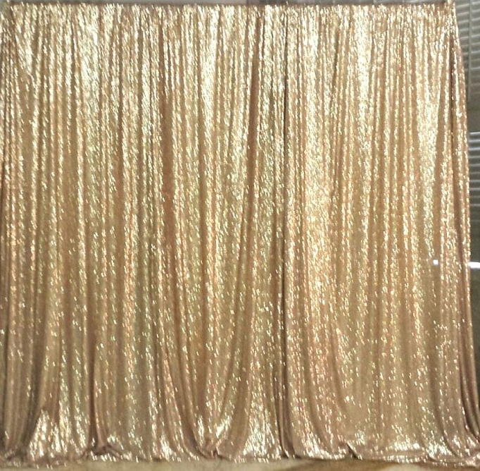 Gold Sequin Backdrop
