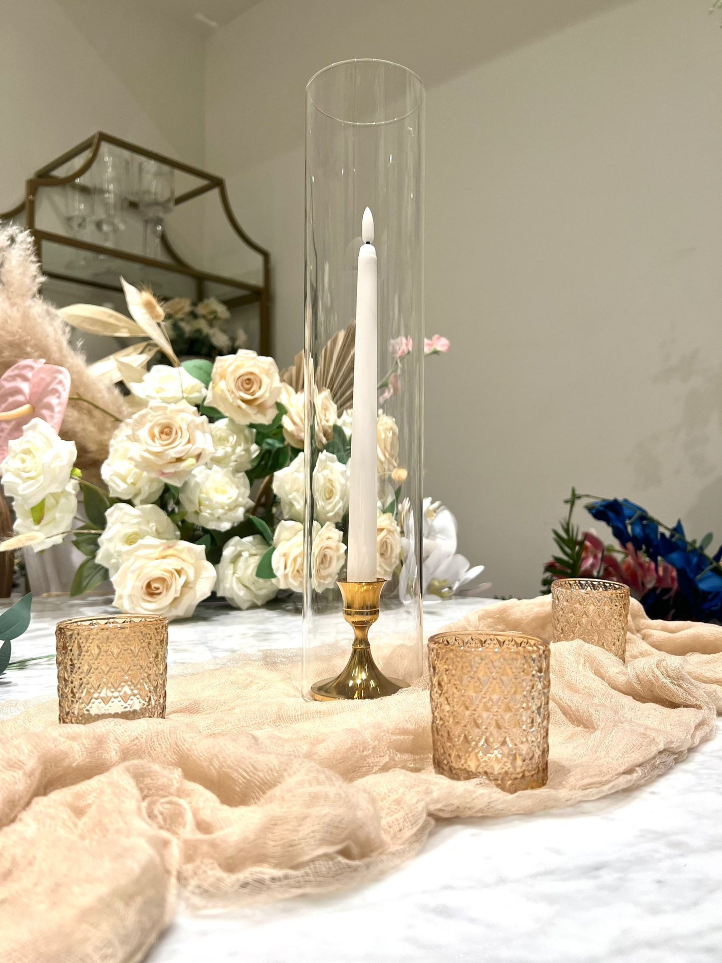 Luxe Gold Votive Candle Holder