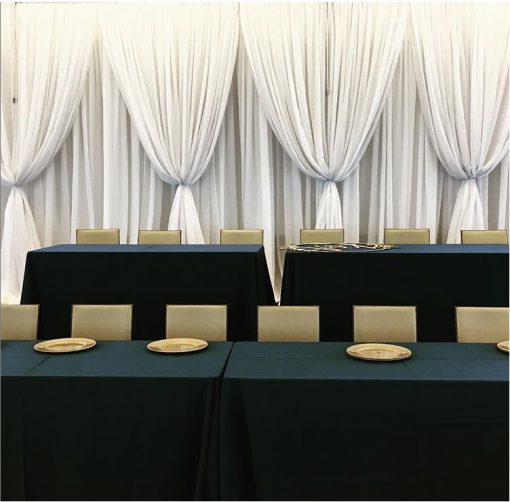 Backdrop with Draping