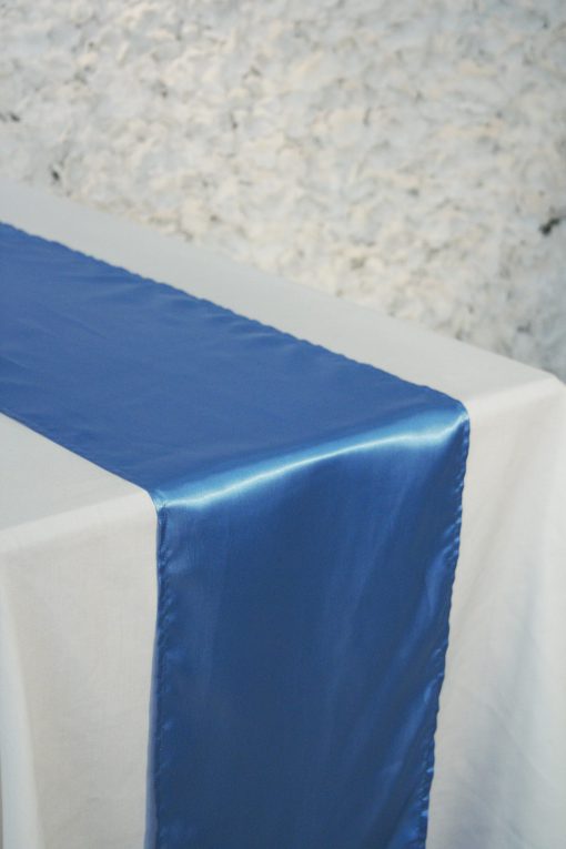 Blue Sky Satin Runner