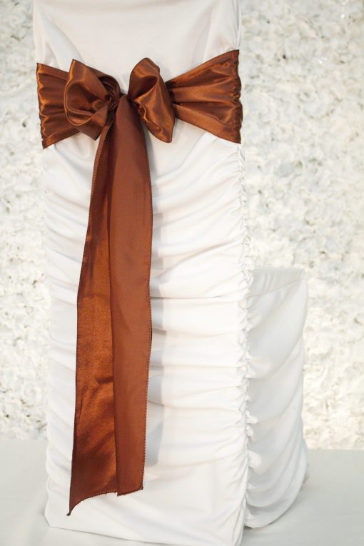 Brown Satin Sash