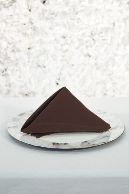 Brown Polyester Napkins