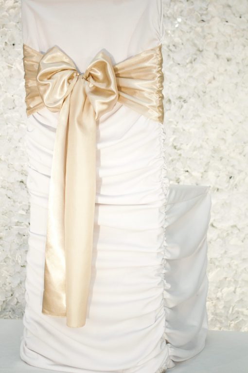 Champagne Satin Sash