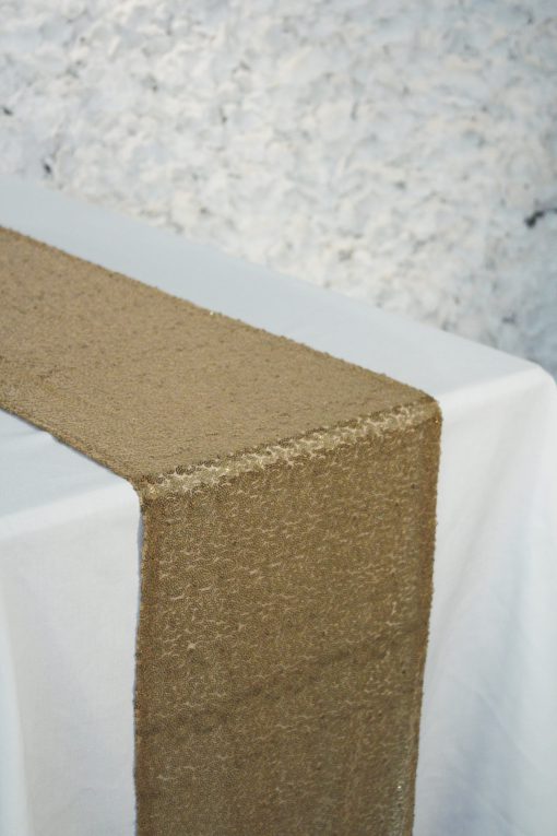 Bronze Sequin Runner