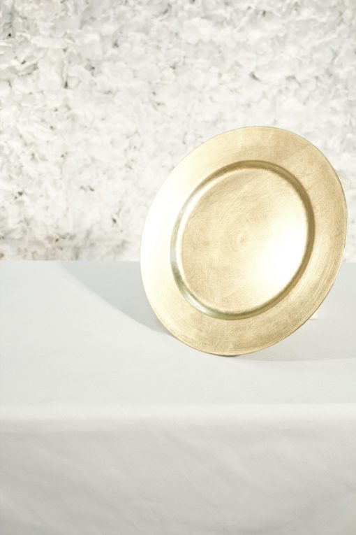 Gold Charger Plate
