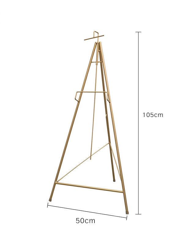 Gold Easel