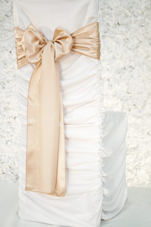 Latte Satin Sash