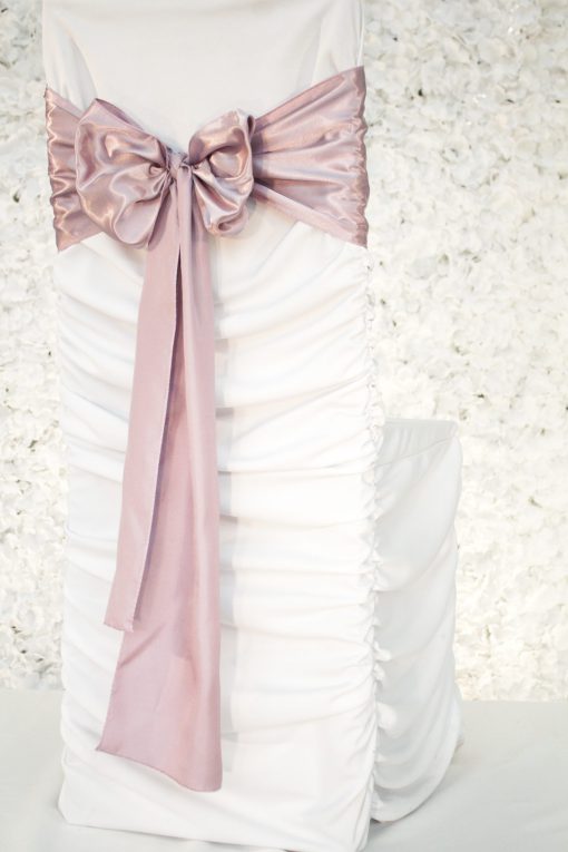 Mauve Satin Sash