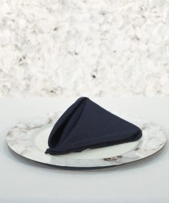 Navy Polyester Napkins