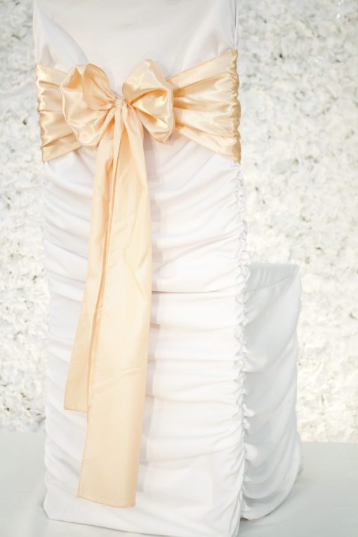 Peach Satin Sash