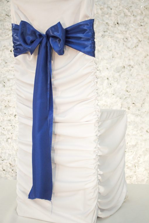 Royal Blue Satin Sash