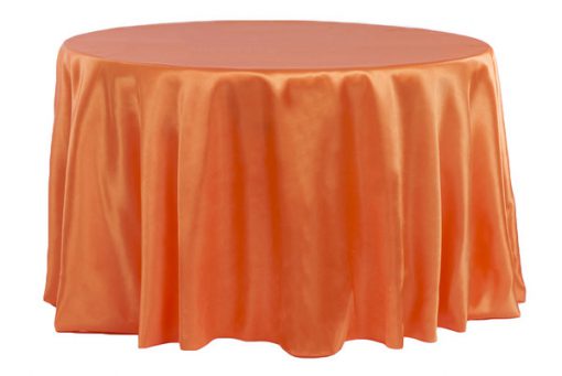 Satin Tangerine Overlay - 90″ x 90″