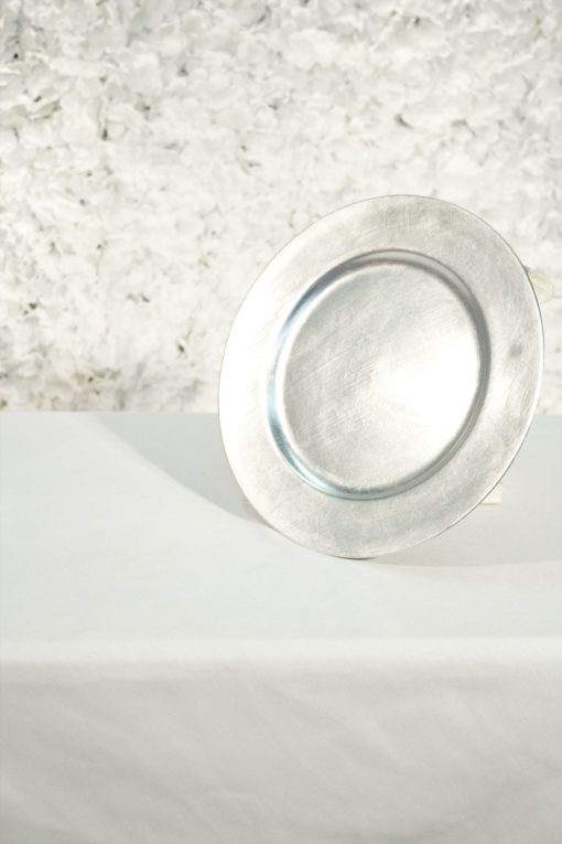 Silver Charger Plate