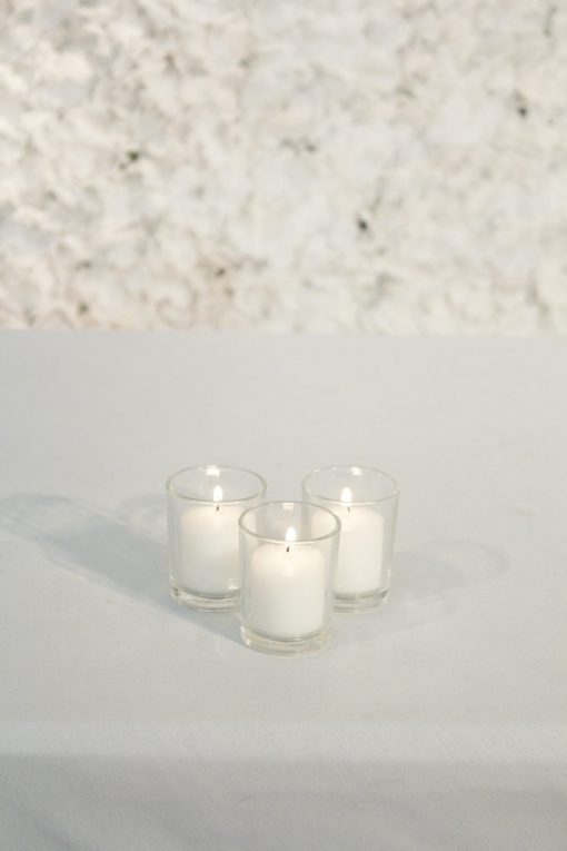 Clear Glass Votive Holder