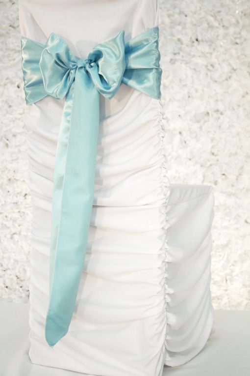 Tiffany Blue Satin Sash