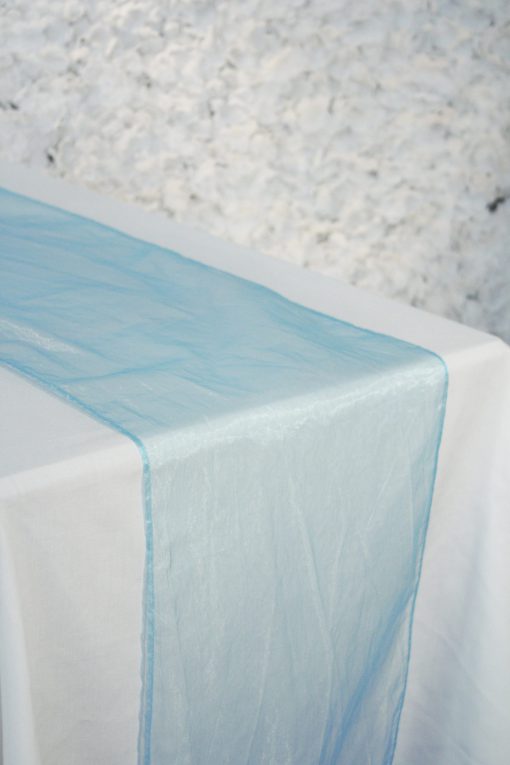 Turqouise Organza Runner