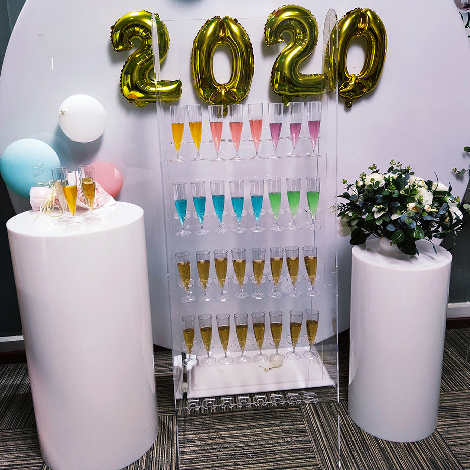Tall Champagne Wall
