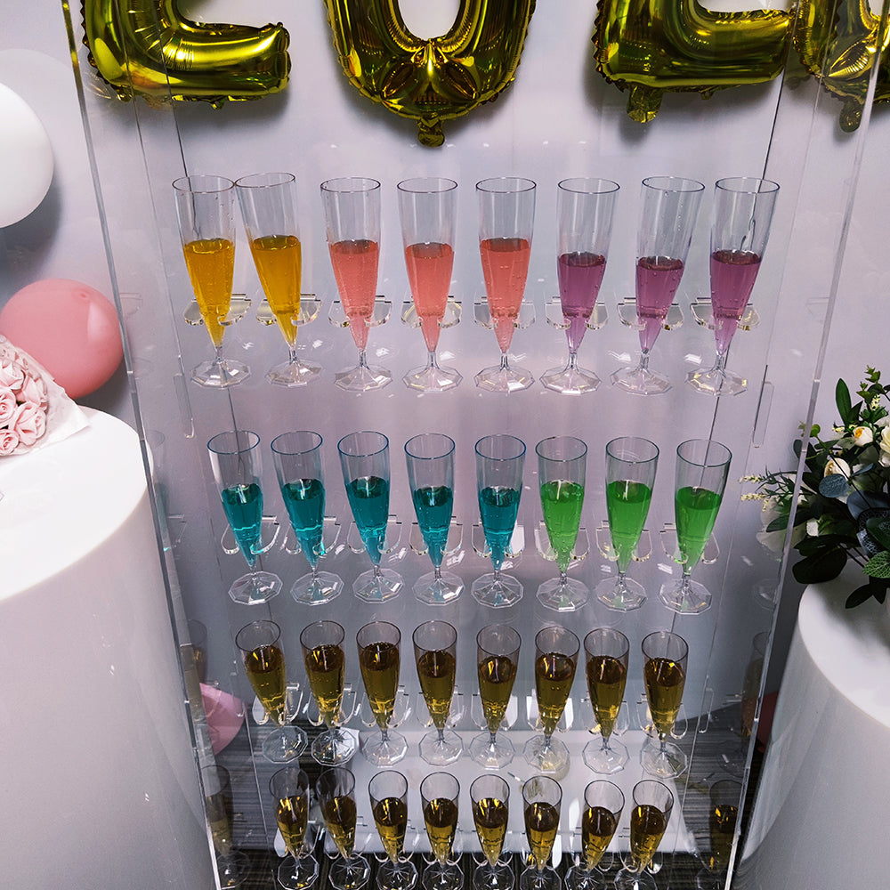 Tall Champagne Wall