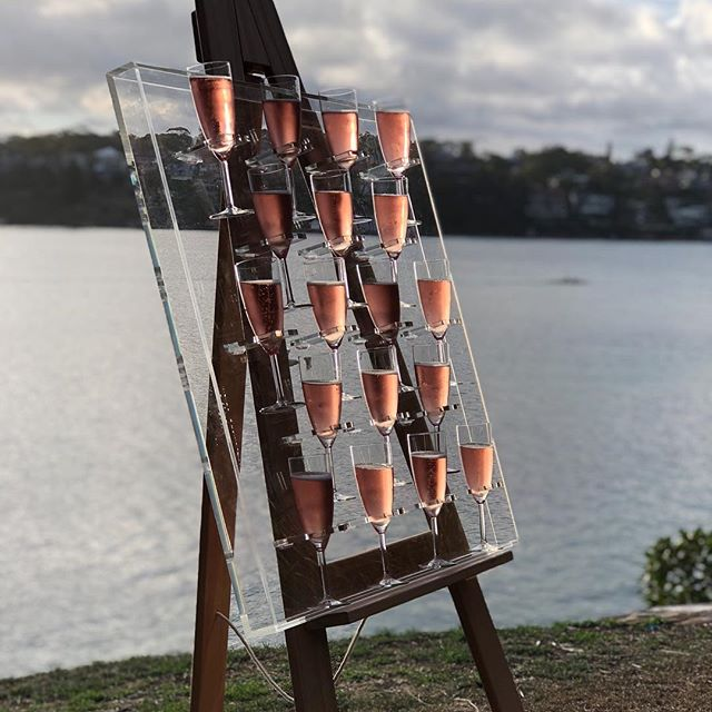 Small Champagne Wall