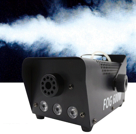 Fog Machine with LED Changing Lights