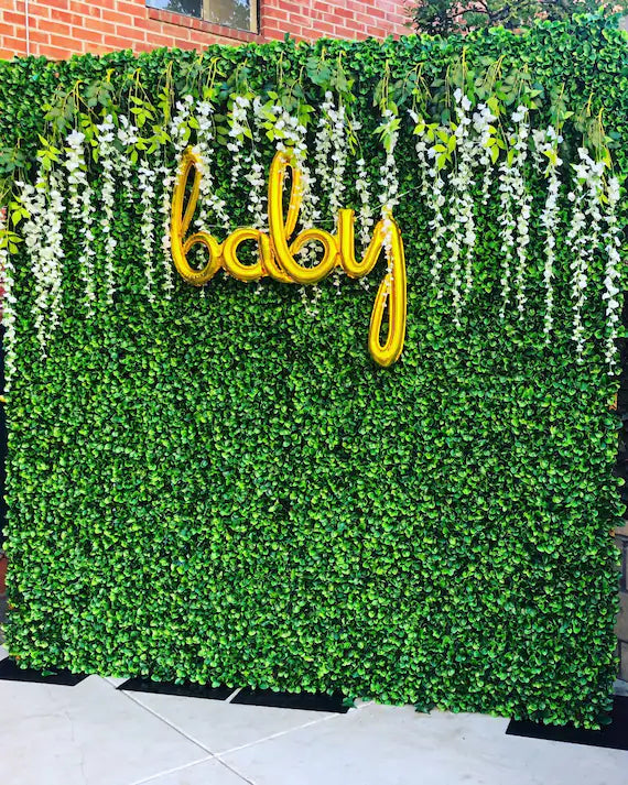 Silk Greenery Wall