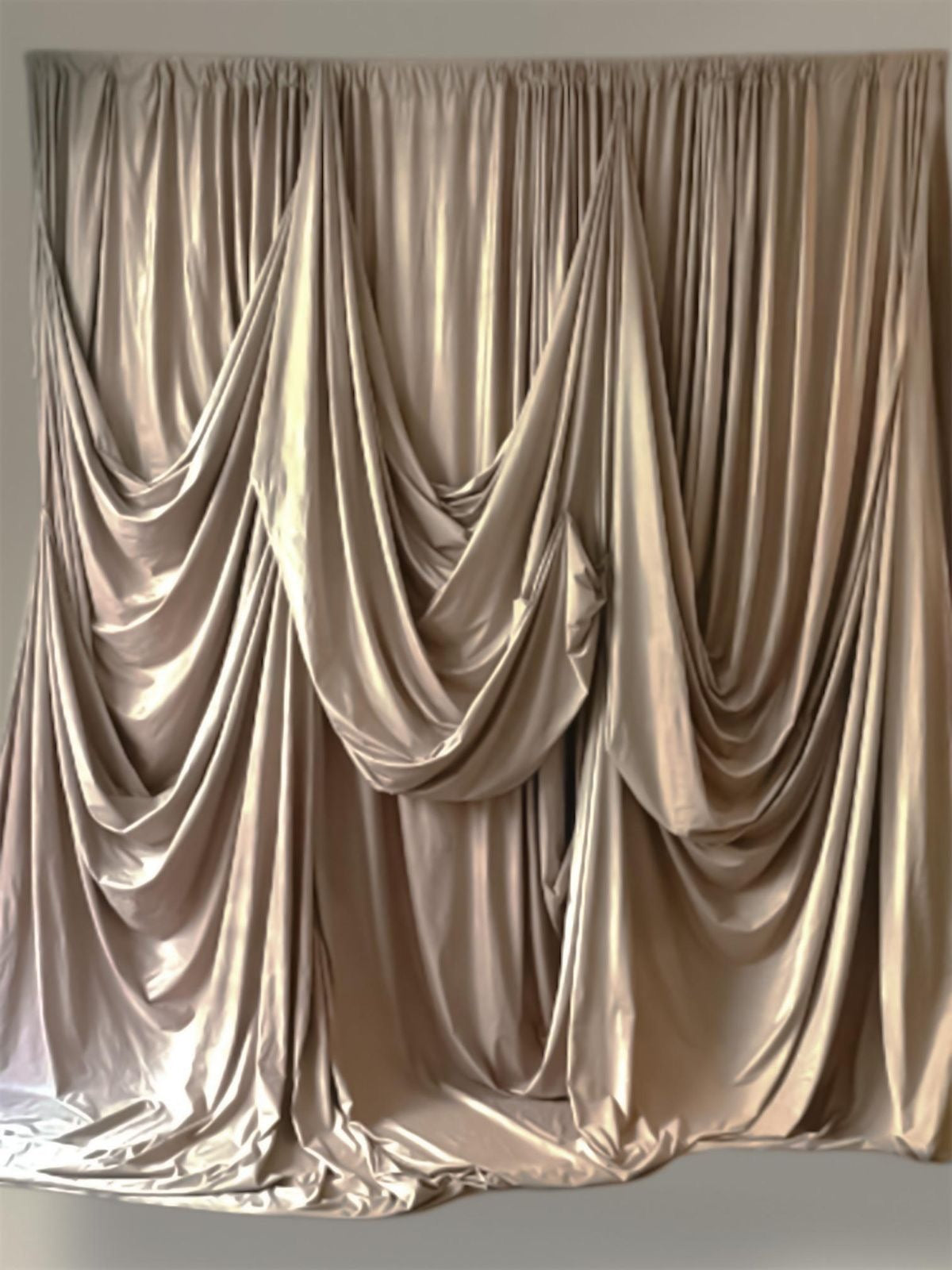 Coffee Chiffon Draping
