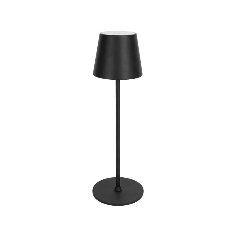 Black Cordless LED Table Lamp