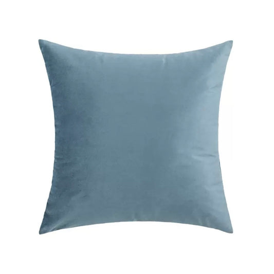 Dusty Blue Velvet Cushion