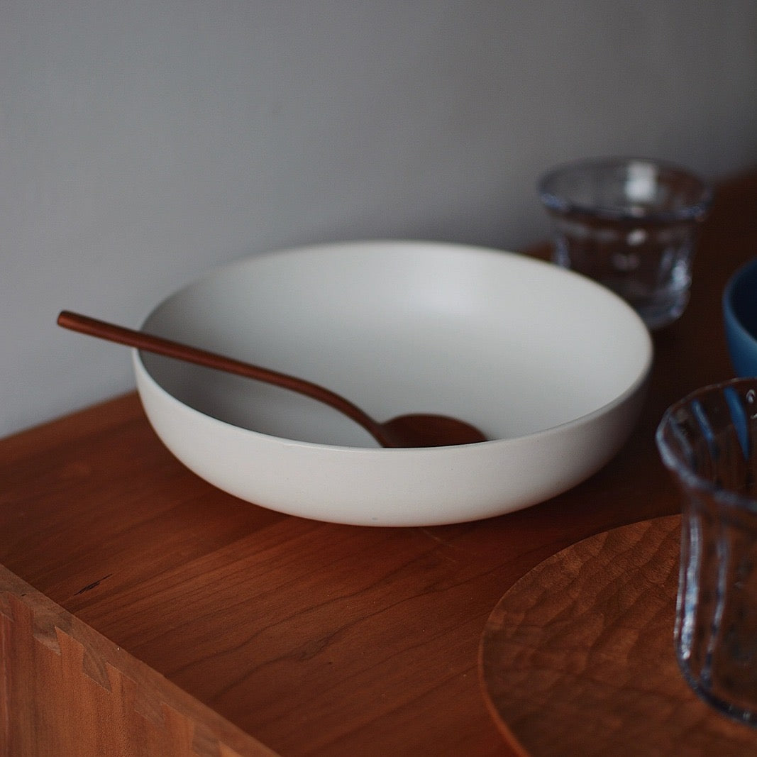 Stone White Coupe Bowl 8”