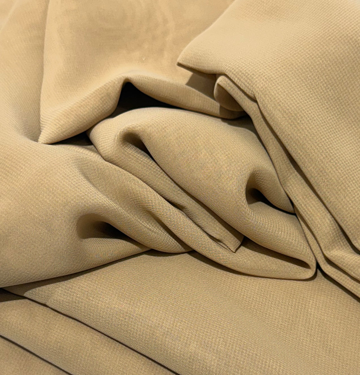 Camel Chiffon Drape
