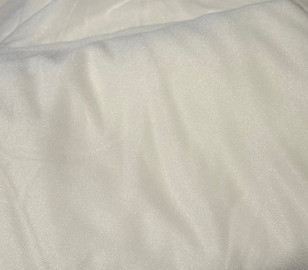 White Chiffon Drape