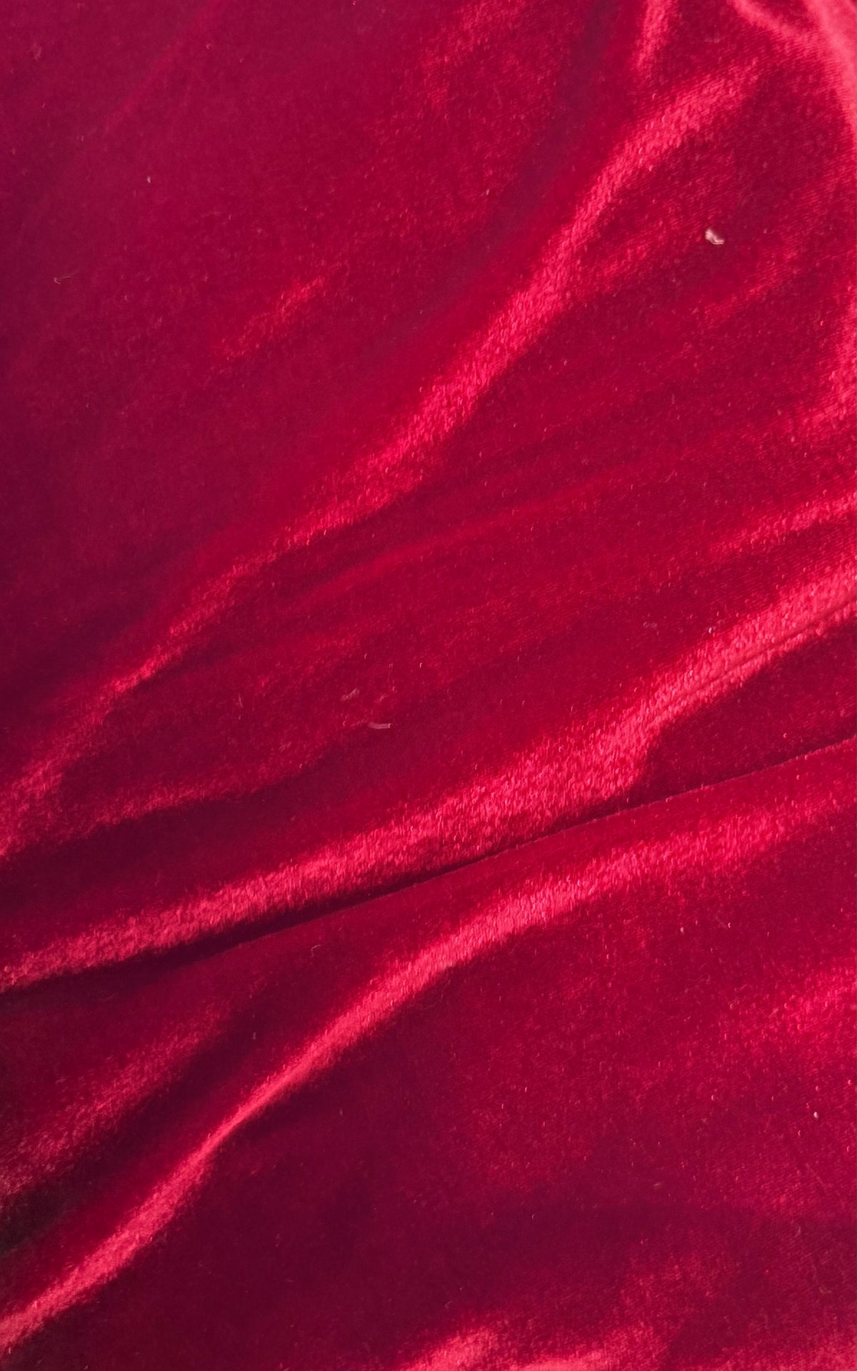 Burgundy Velvet Drape