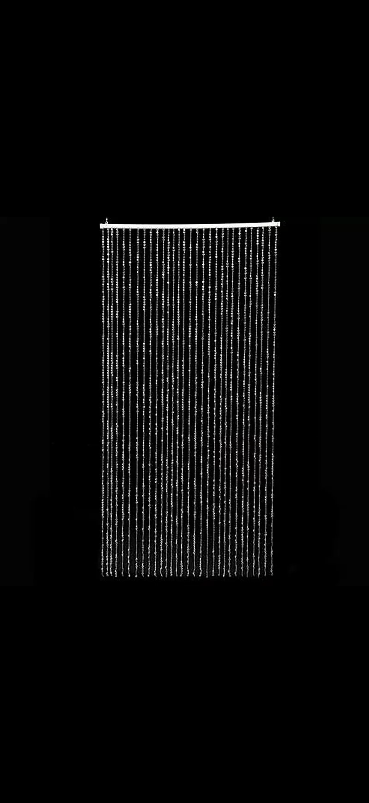 Crystal Rain Curtain Panel (3 ft x 12 ft)