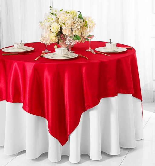 Satin Red Overlay