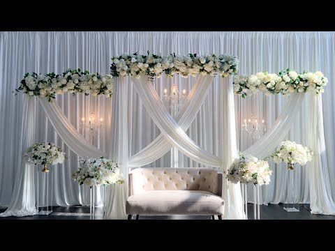 Backdrop with Draping