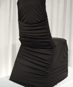 Black Chic Chair Cover