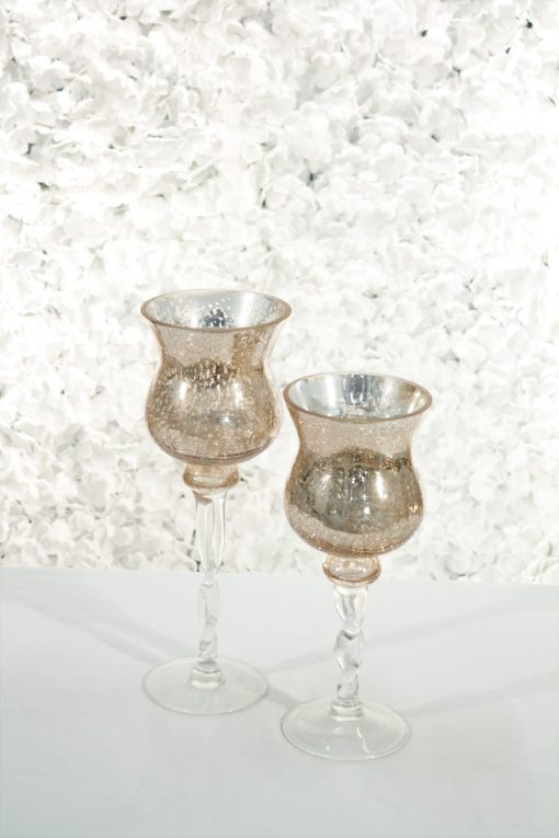 Decorative Rose Gold Goblets