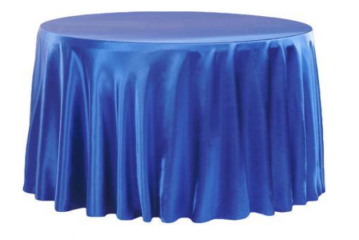 Satin Royal Blue Overlay - 90″ x 90″