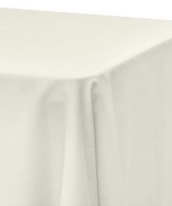White Polyester Linen