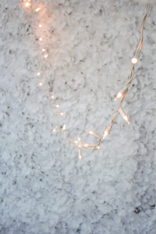 White string lights