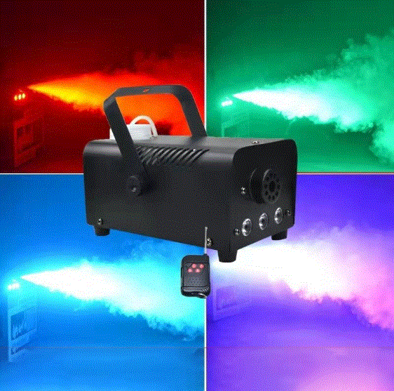 Fog Machine with LED Changing Lights